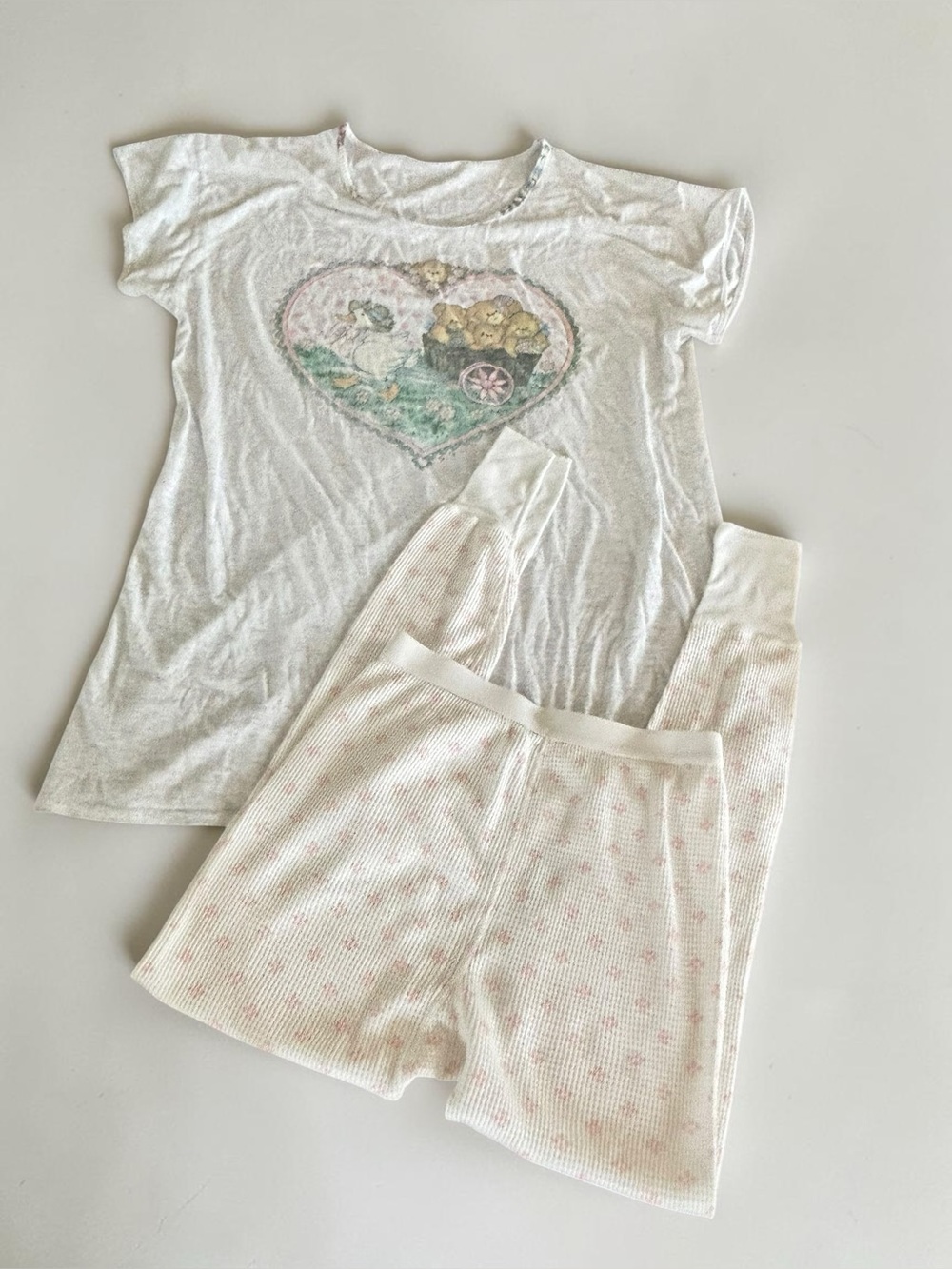Watatowna Teddy Bear Thermal Pajama Set Medium